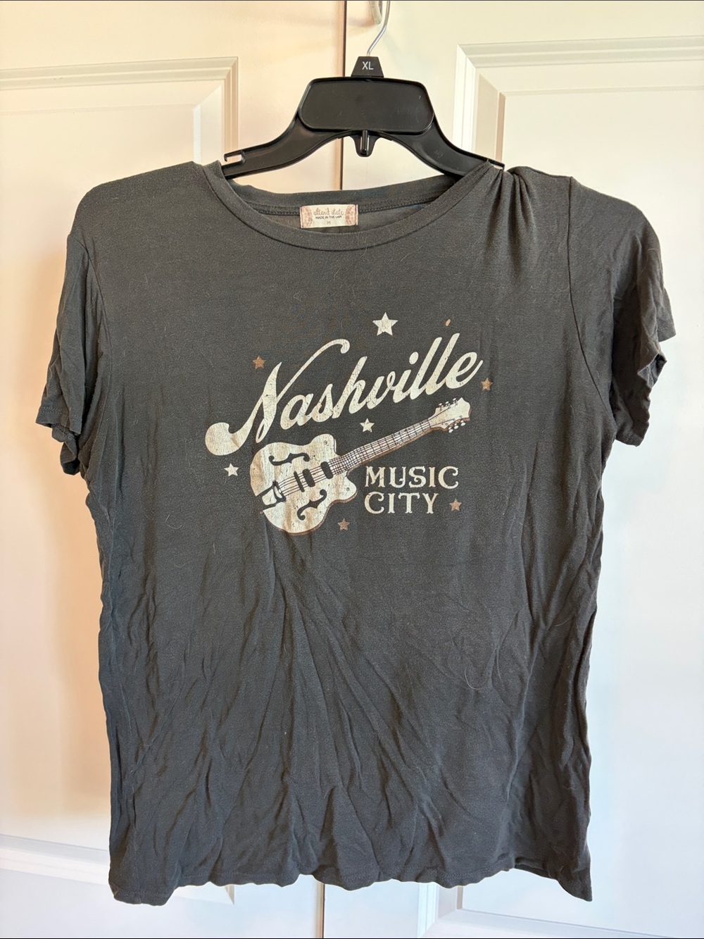 Altar'd State Black Nashville Guitar Graphic Tee